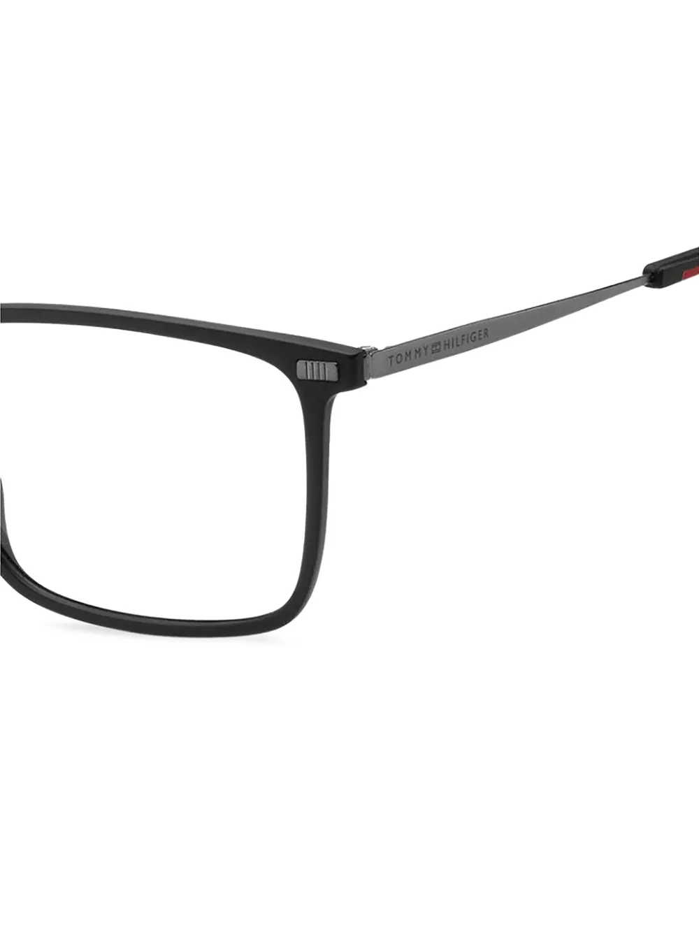  Tommy Hilfiger Rectangle Glasses - Black 