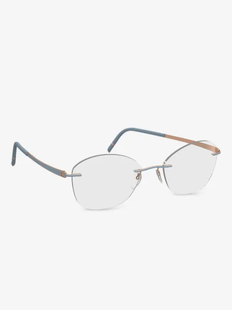 Silhouette lunettes de soleil à monture ovale