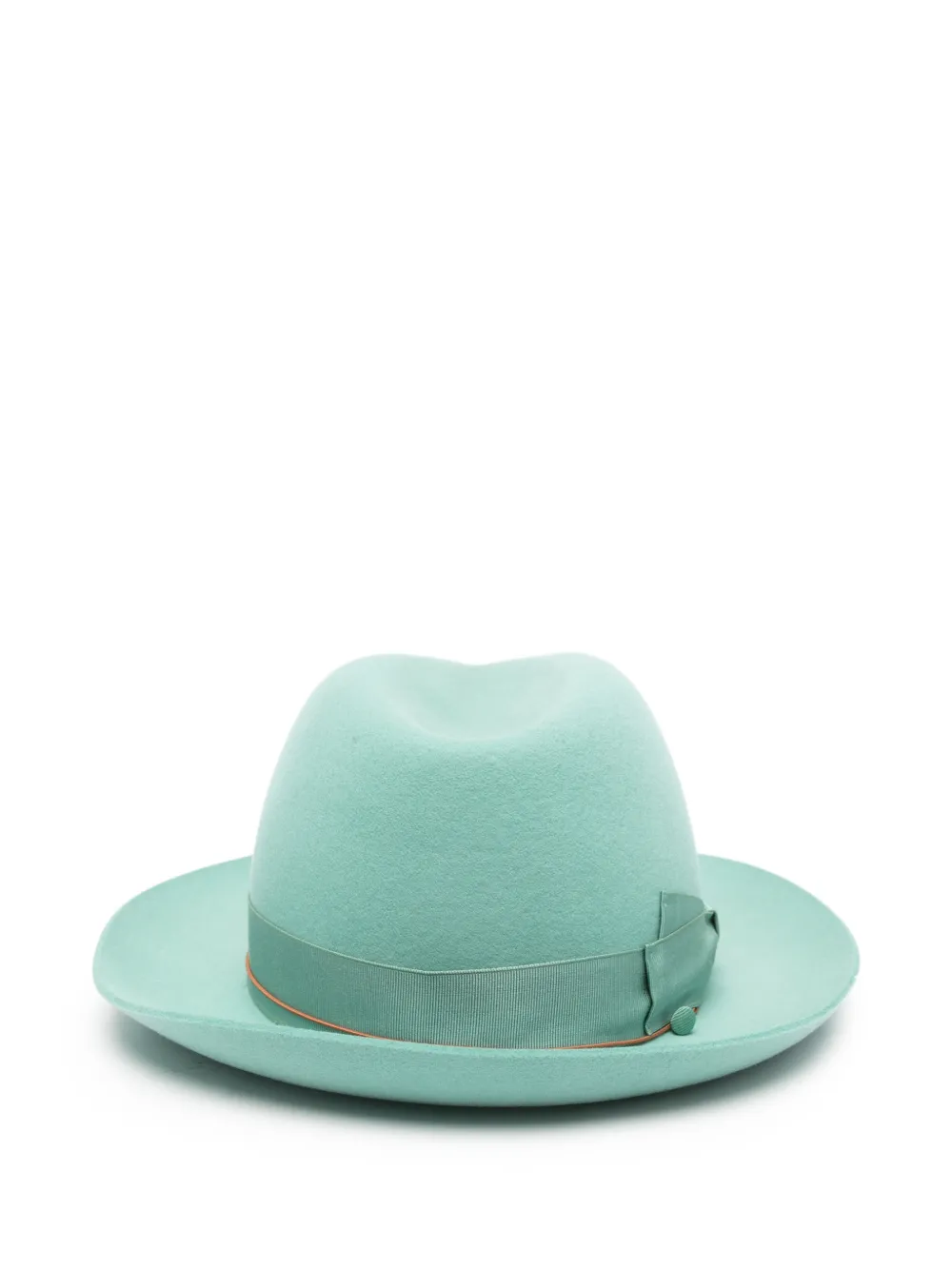 Borsalino Monica felt fedora hat - Groen