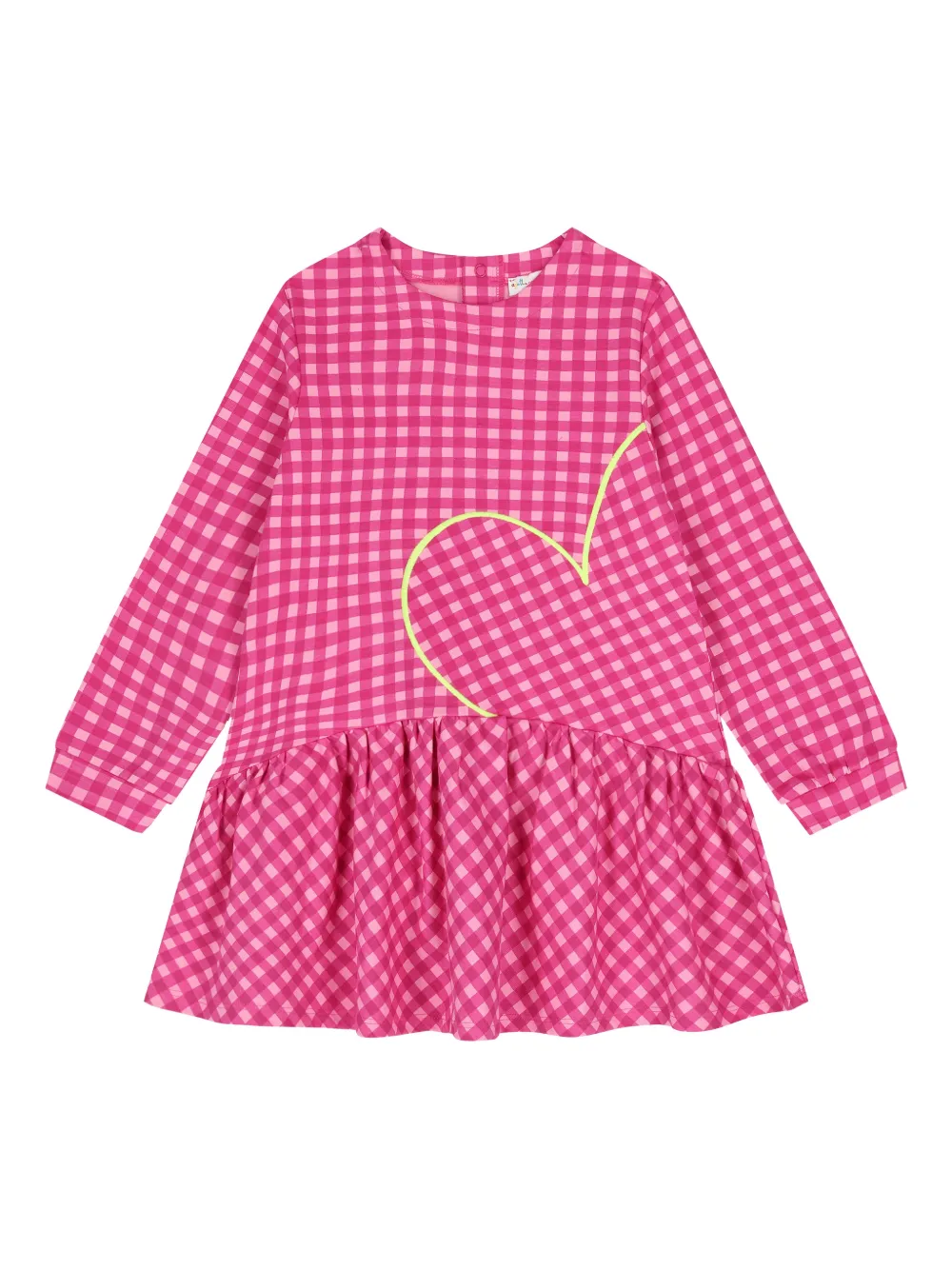 AGATHA RUIZ DE LA PRADA heart checkered dress set - Rosa