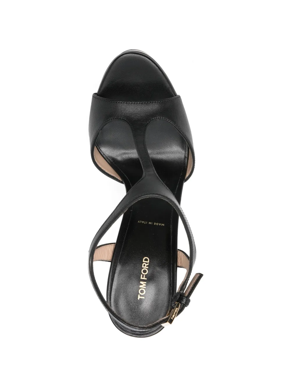 TOM FORD t-strap heeled sandals Zwart