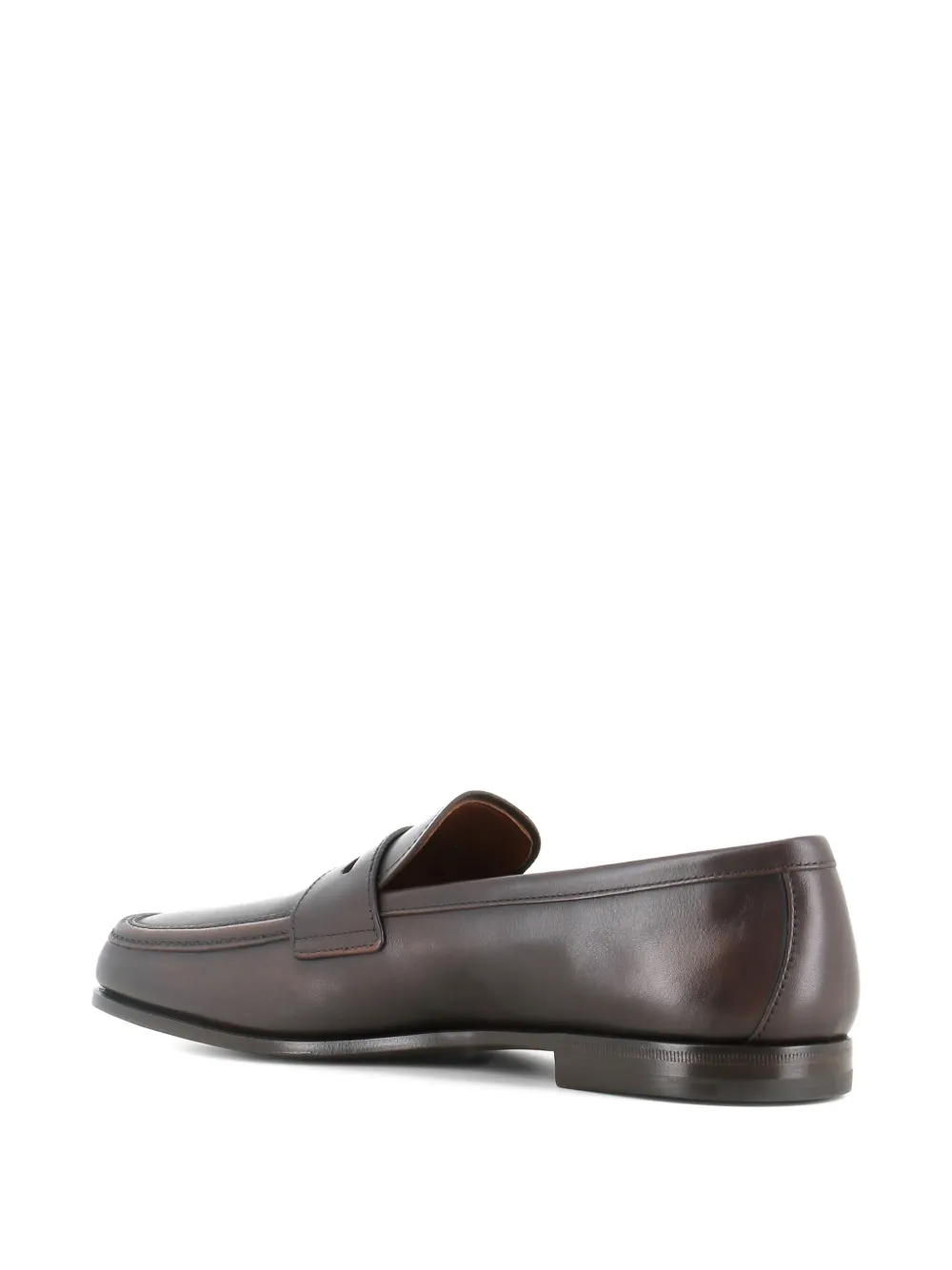 Church's Leren penny loafers Bruin