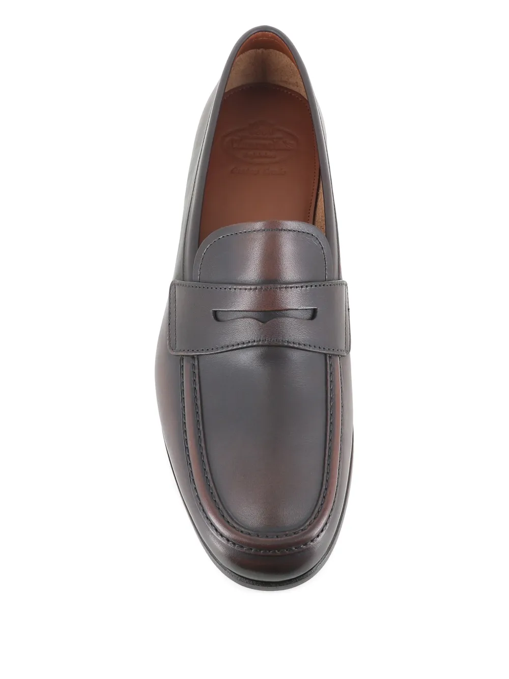 Church's Leren penny loafers Bruin