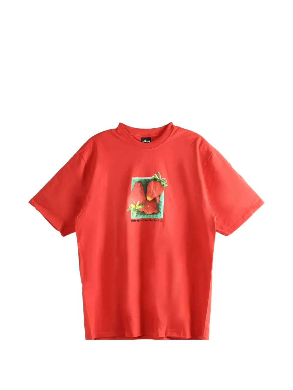 Stüssy graphic-print T-shirt - Rosso
