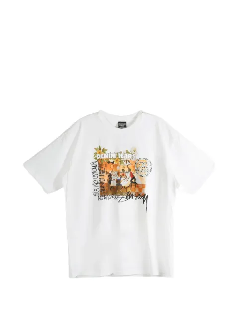 Stüssy x Denim Tears Annie Lee T-Shirt mit Print