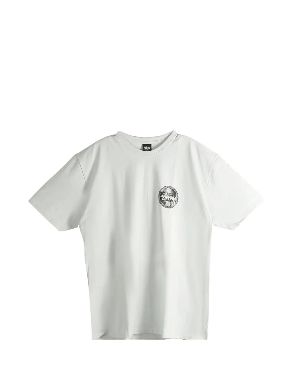 Stüssy dot-stamp print T-shirt - Bianco