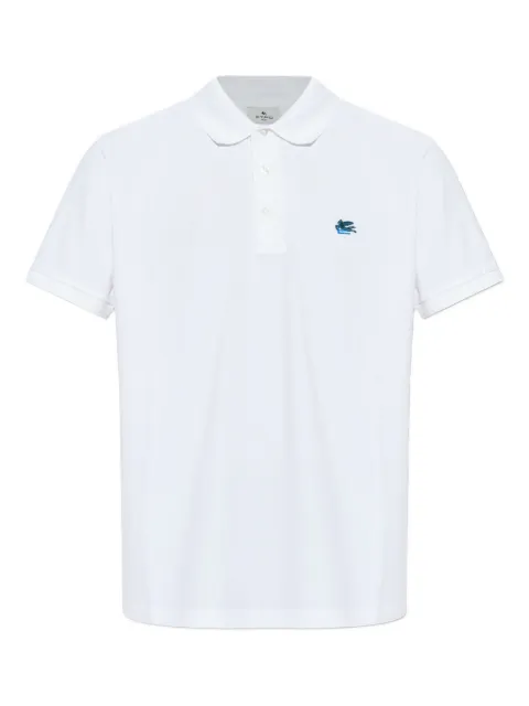 ETRO playera tipo polo con logo