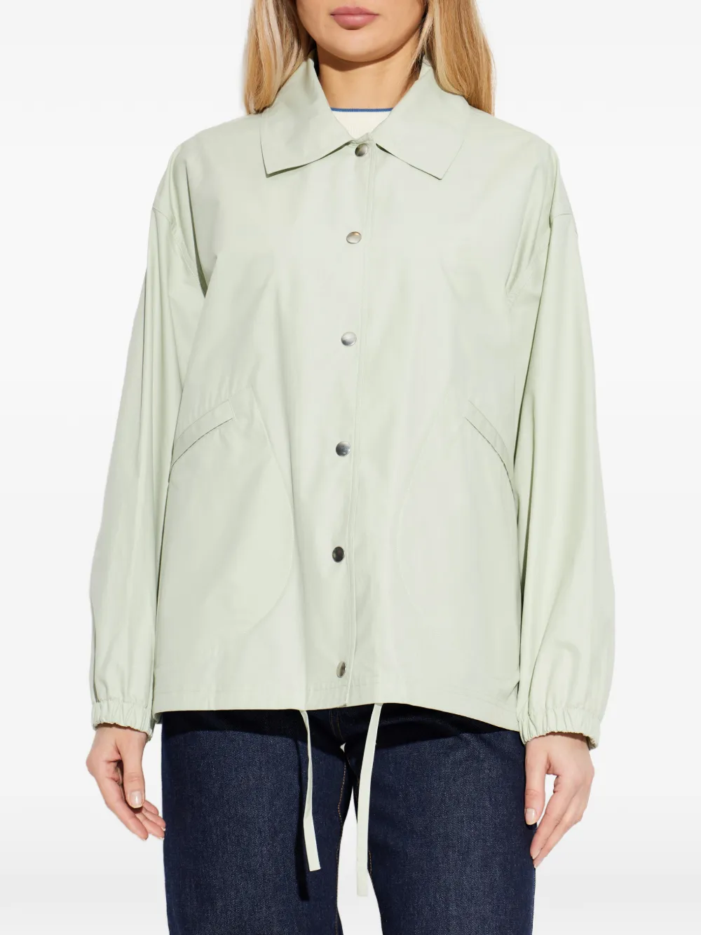  Jil Sander Button-up Cotton Jacket - Green 