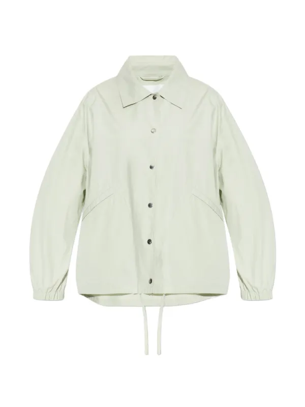 Jil Sander button-up Cotton Jacket | Green | FARFETCH