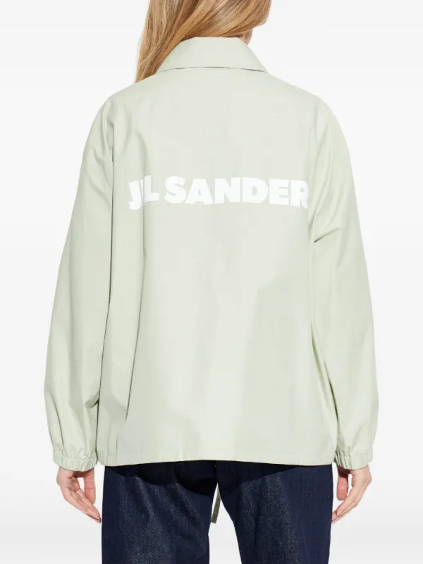 Jil Sander button-up Cotton Jacket | Green | FARFETCH