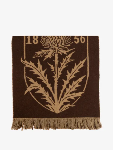 Burberry Thistle Shield Wollschal