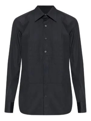 TOM FORD トム・フォード ロングスリーブ シャツ | ブラック | FARFETCH JP