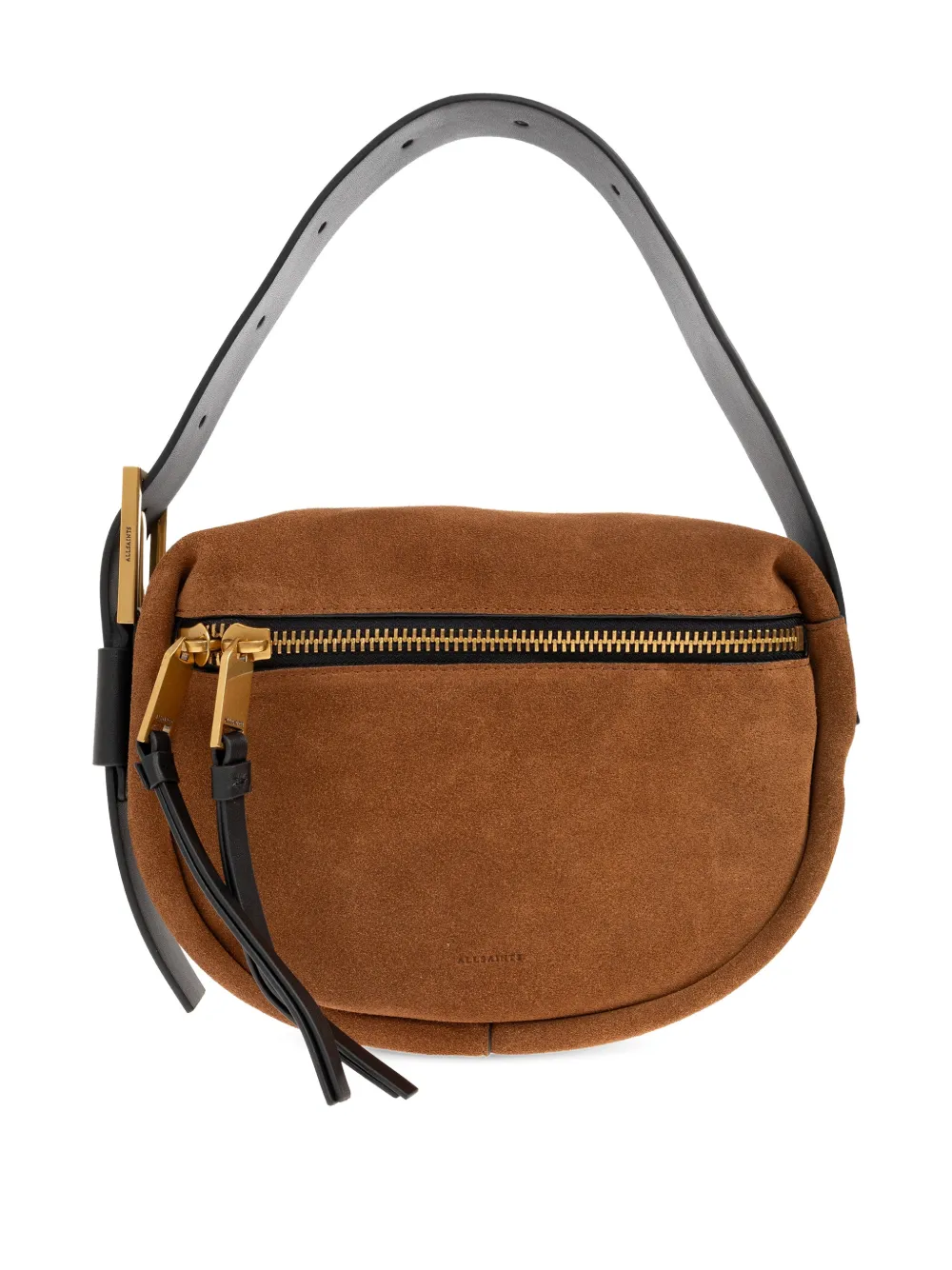 AllSaints Borsa tote Noemie con zip - Marrone