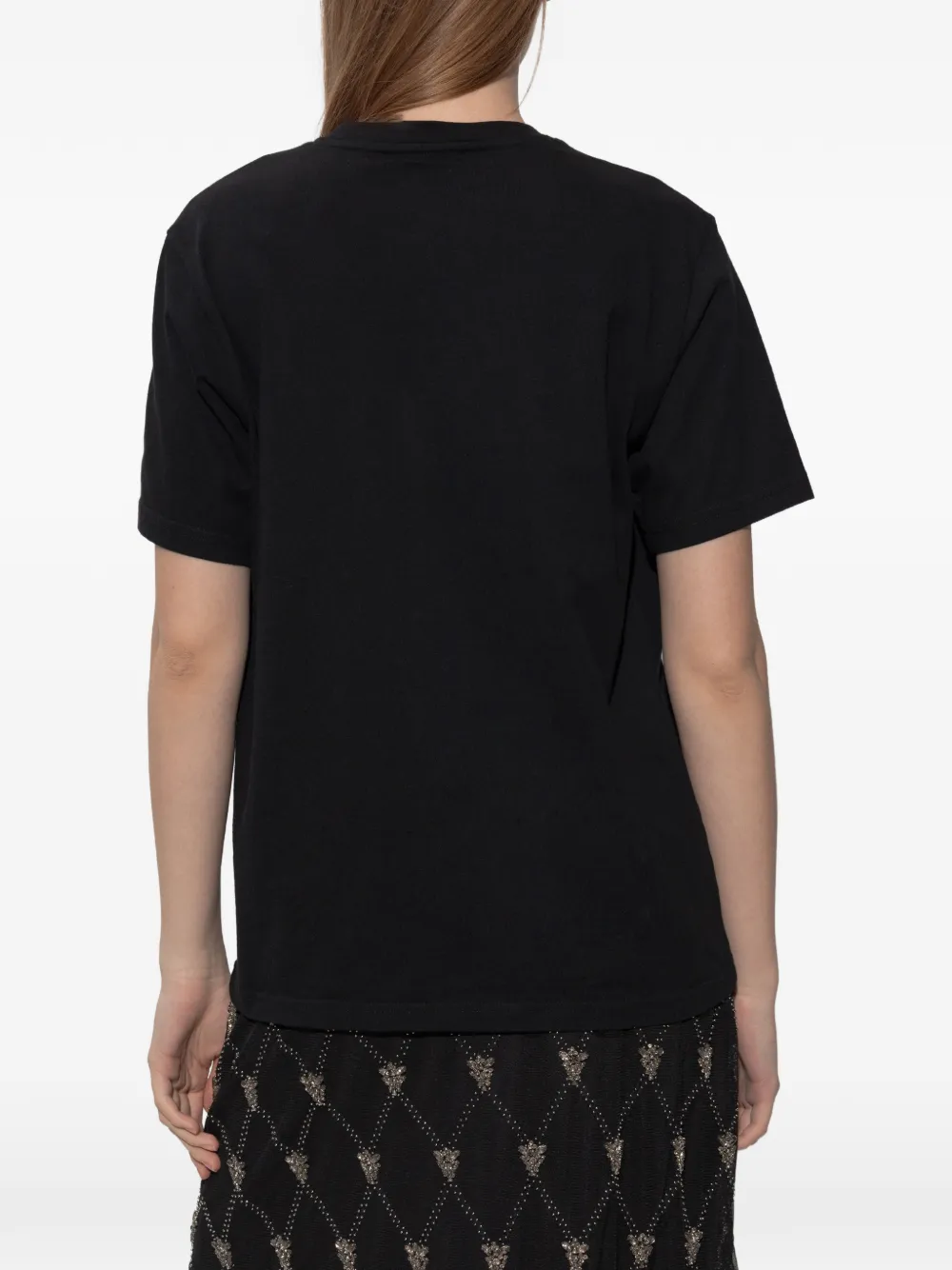 AllSaints T-shirt met logodetail Zwart