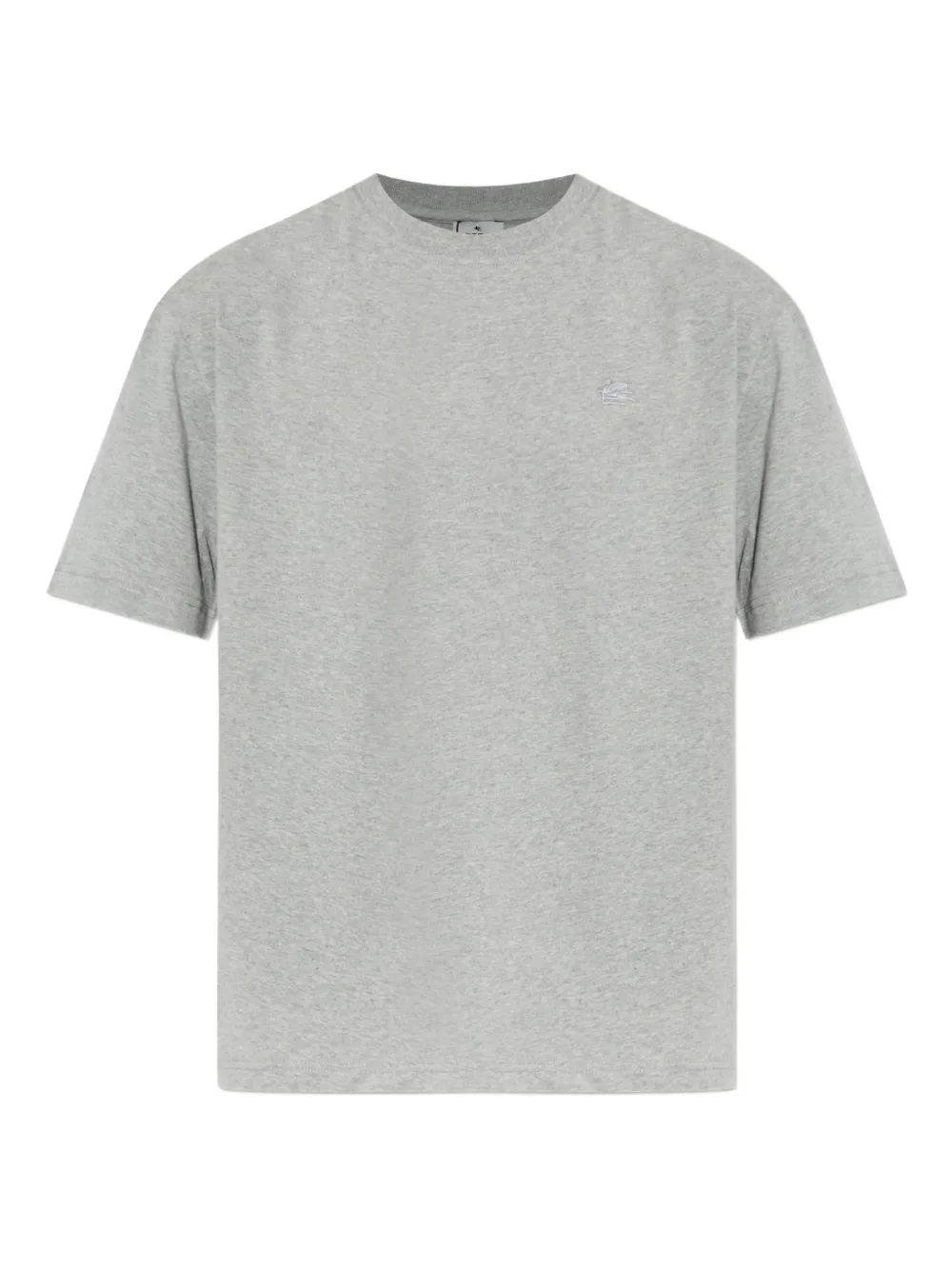 ETRO embroidered T-shirt - Grigio