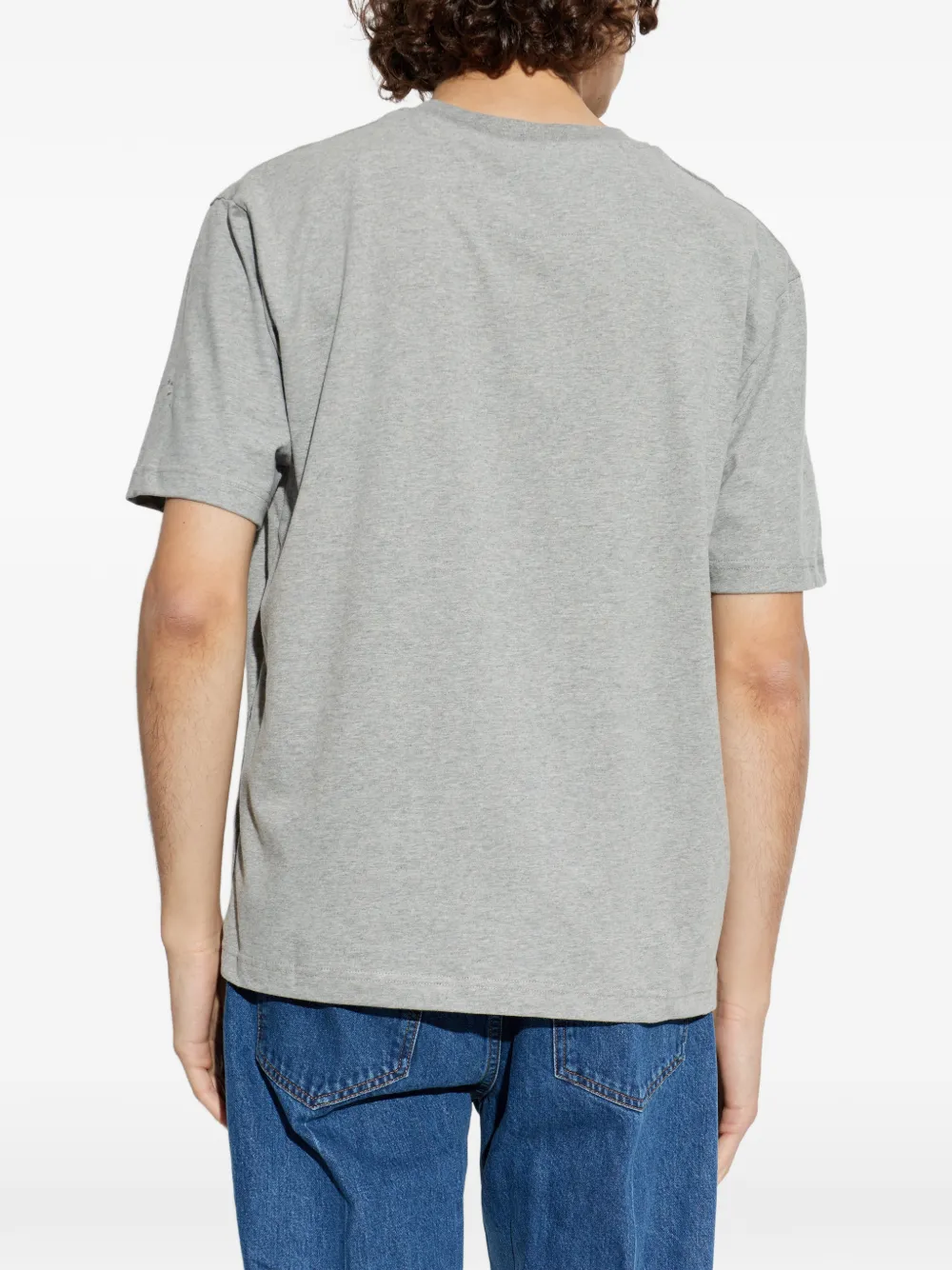 ETRO T-shirt met borduurwerk Grijs
