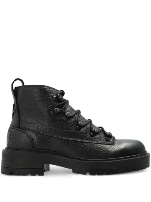 Nicolas Andreas Taralis touch-strap high-top Leather Sneakers