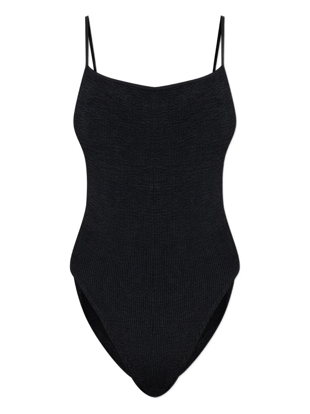 Bond-eye Low Palace spaghetti strap swimsuit - Nero