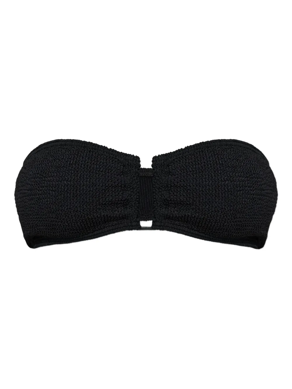 Bond-eye Blake texture bikini top - Nero