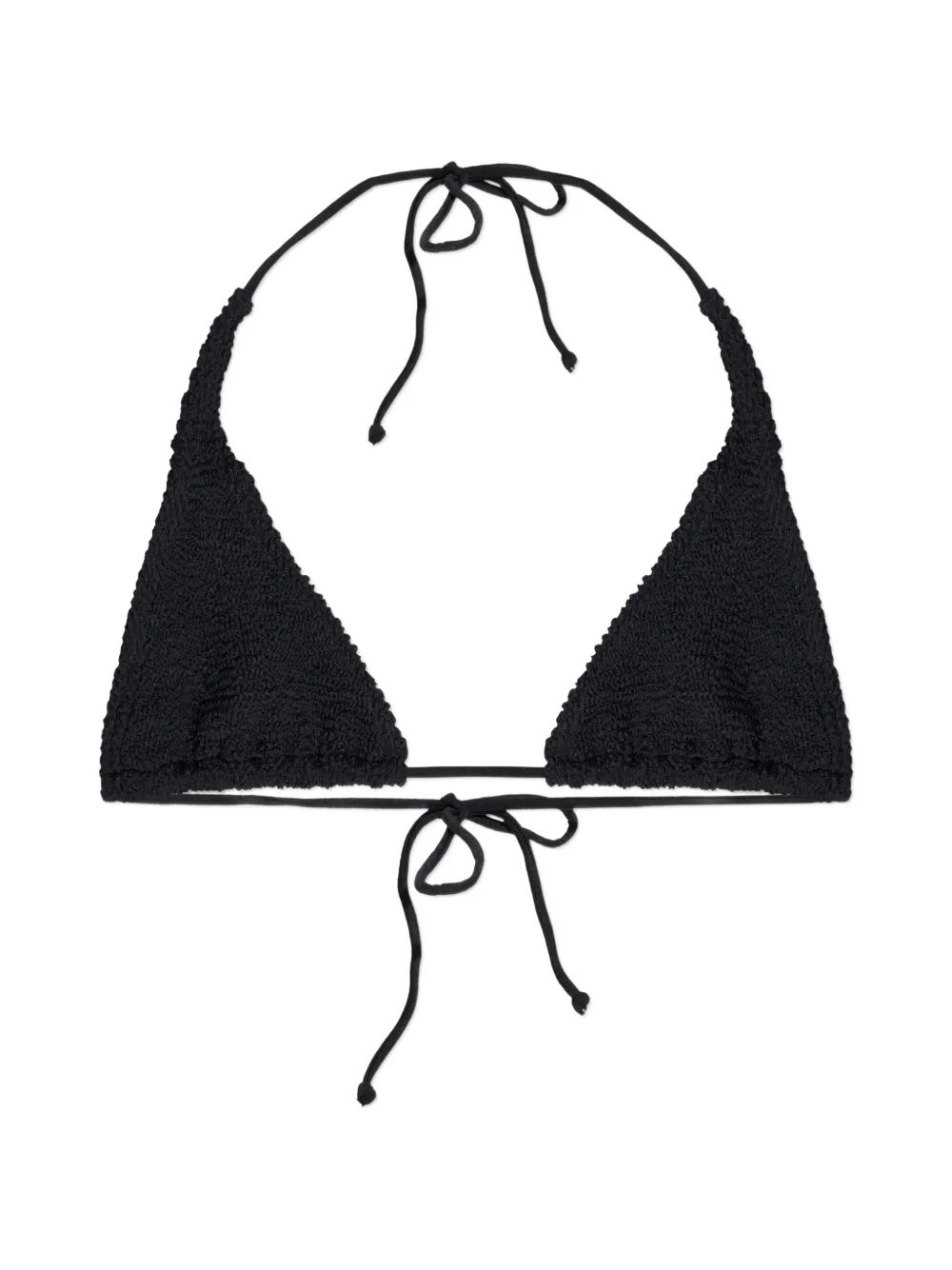 Bond-eye Serenity textured tie bikini - Schwarz
