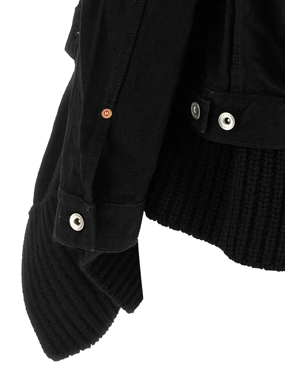 Sacai Quilted Jacket - Black 