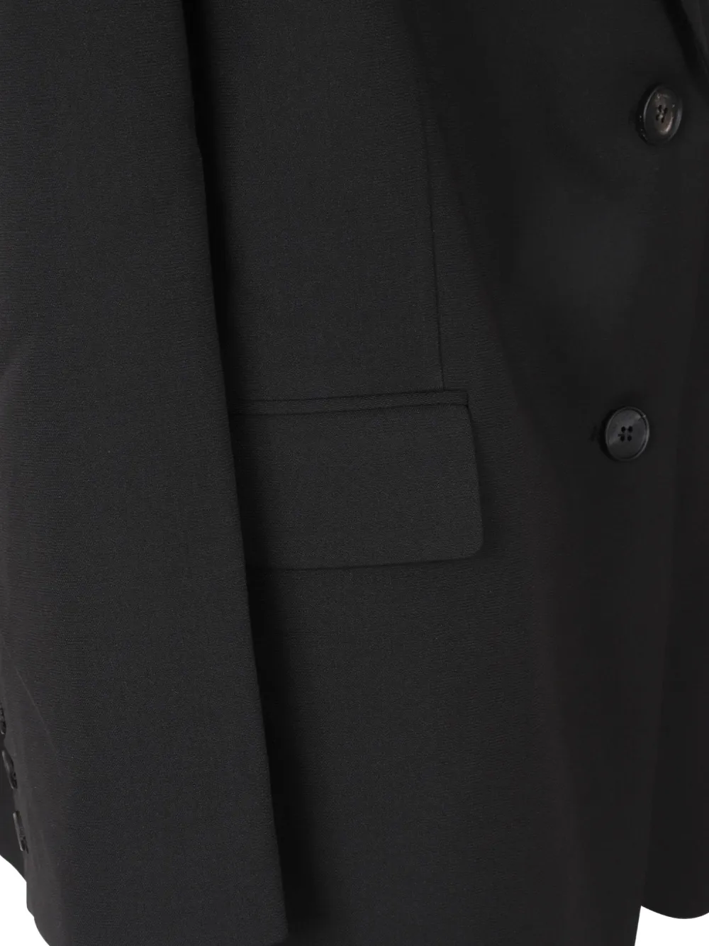 The Frankie Shop Bea blazer met knoopsluiting Zwart