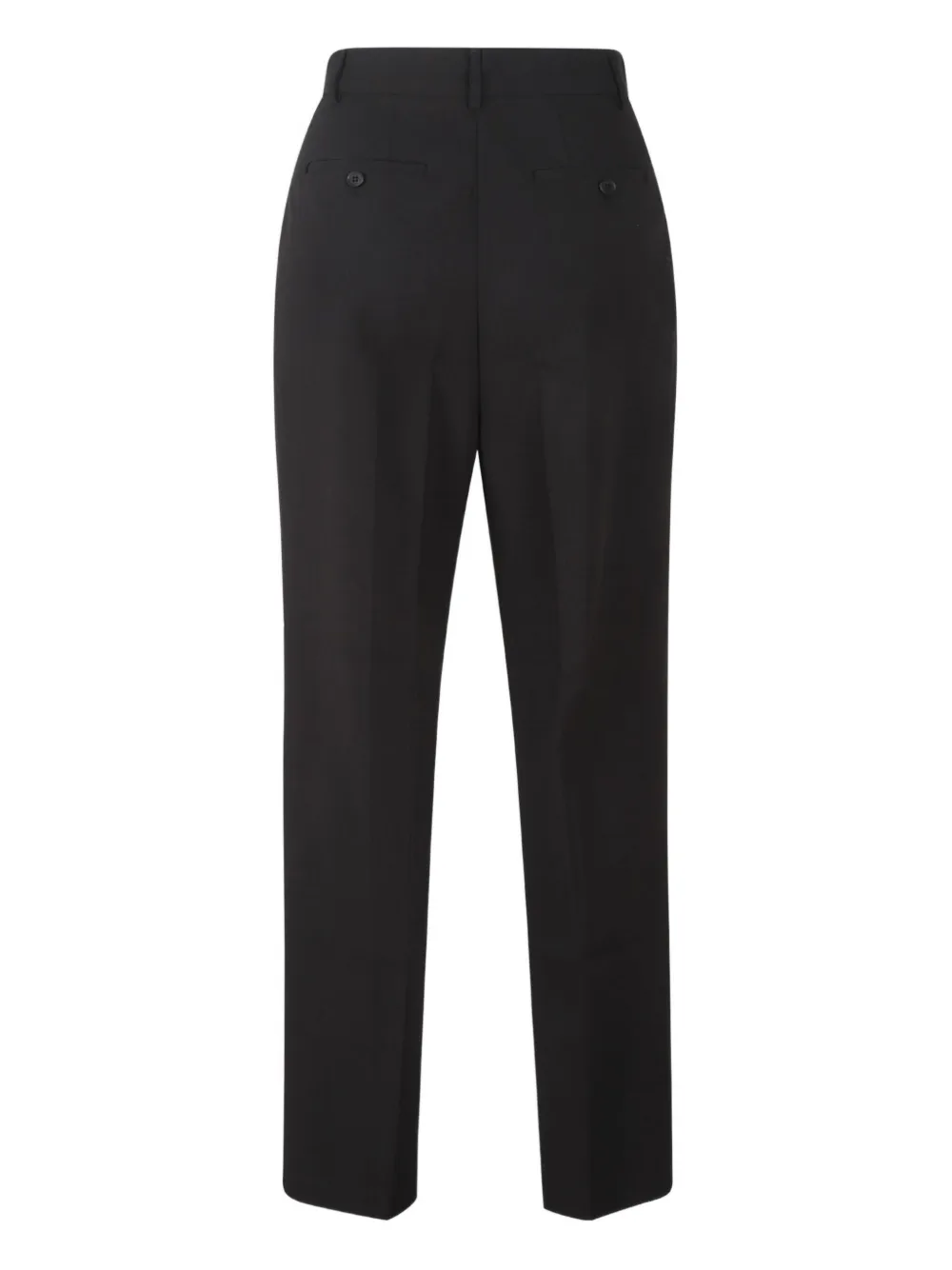 The Frankie Shop Bea pantalon met paspelzakken aan de achterkant - Zwart