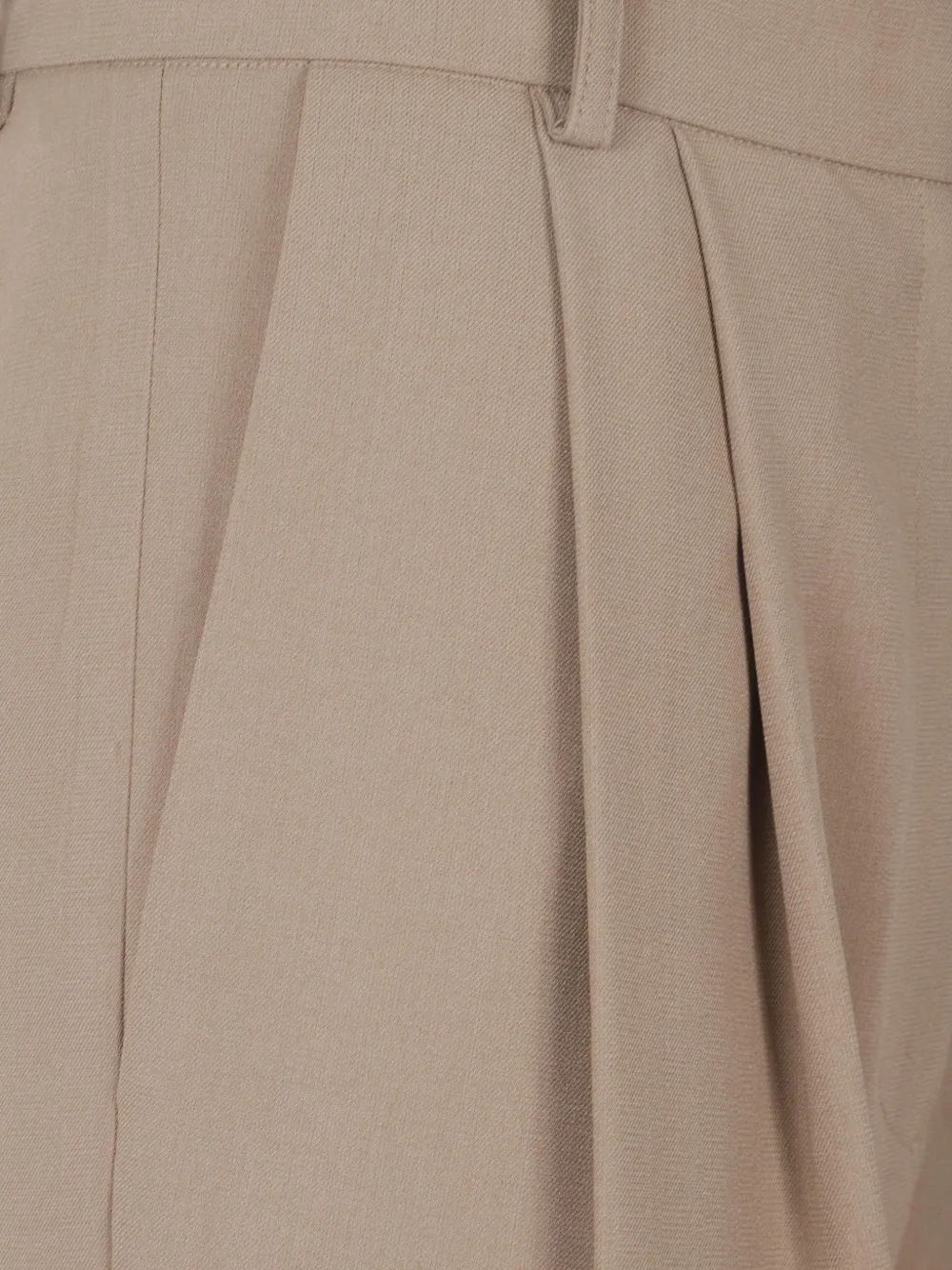 The Frankie Shop Geplooide pantalon Beige