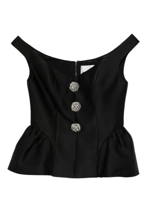 Roland Mouret embellished peplum blouse