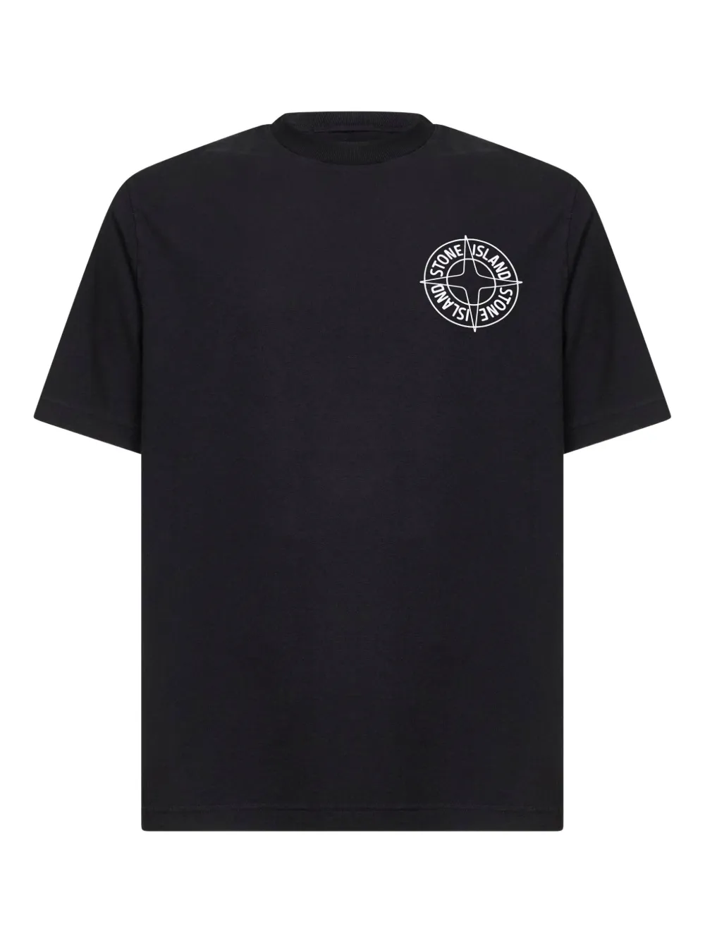 Stone Island playera con logo estampado | negro | Image 1