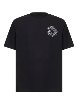 Moncler フロックロゴ Tシャツ | ブラック | FARFETCH JP