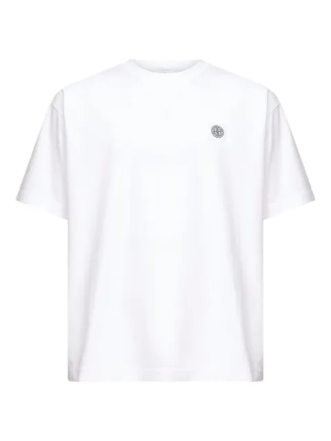 Stone Island compass logo-patch T-shirt