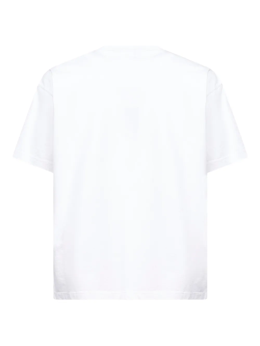 Stone Island compass logo-patch T-shirt - Wit