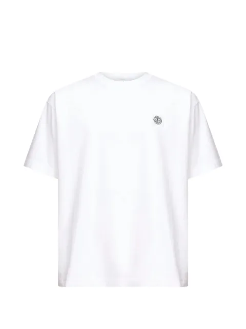 Stone Island compass logo-patch T-shirt