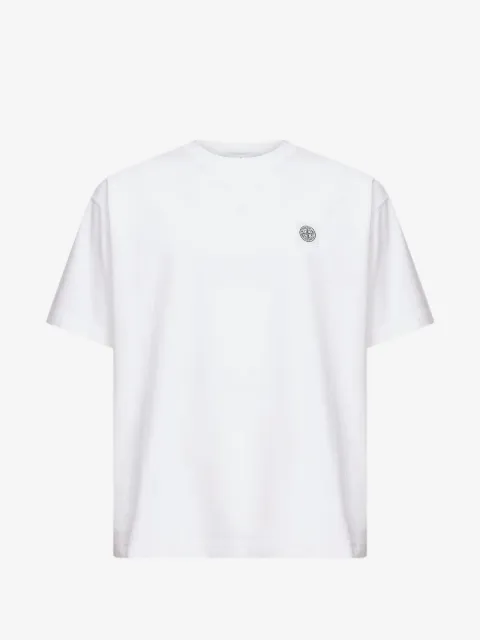 Stone Island compass logo-patch T-shirt