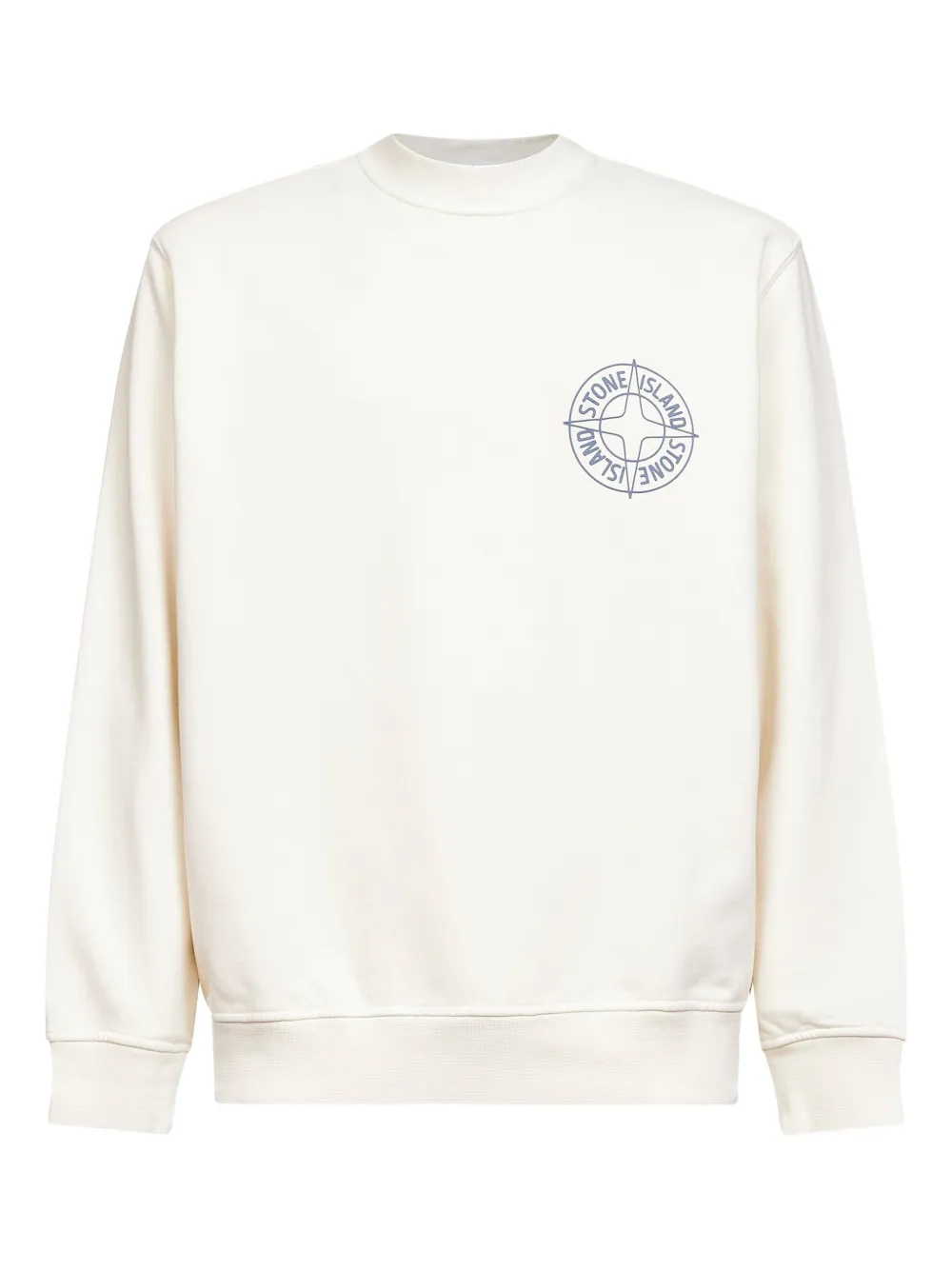 Stone Island embossed logo sweatshirt - Toni neutri