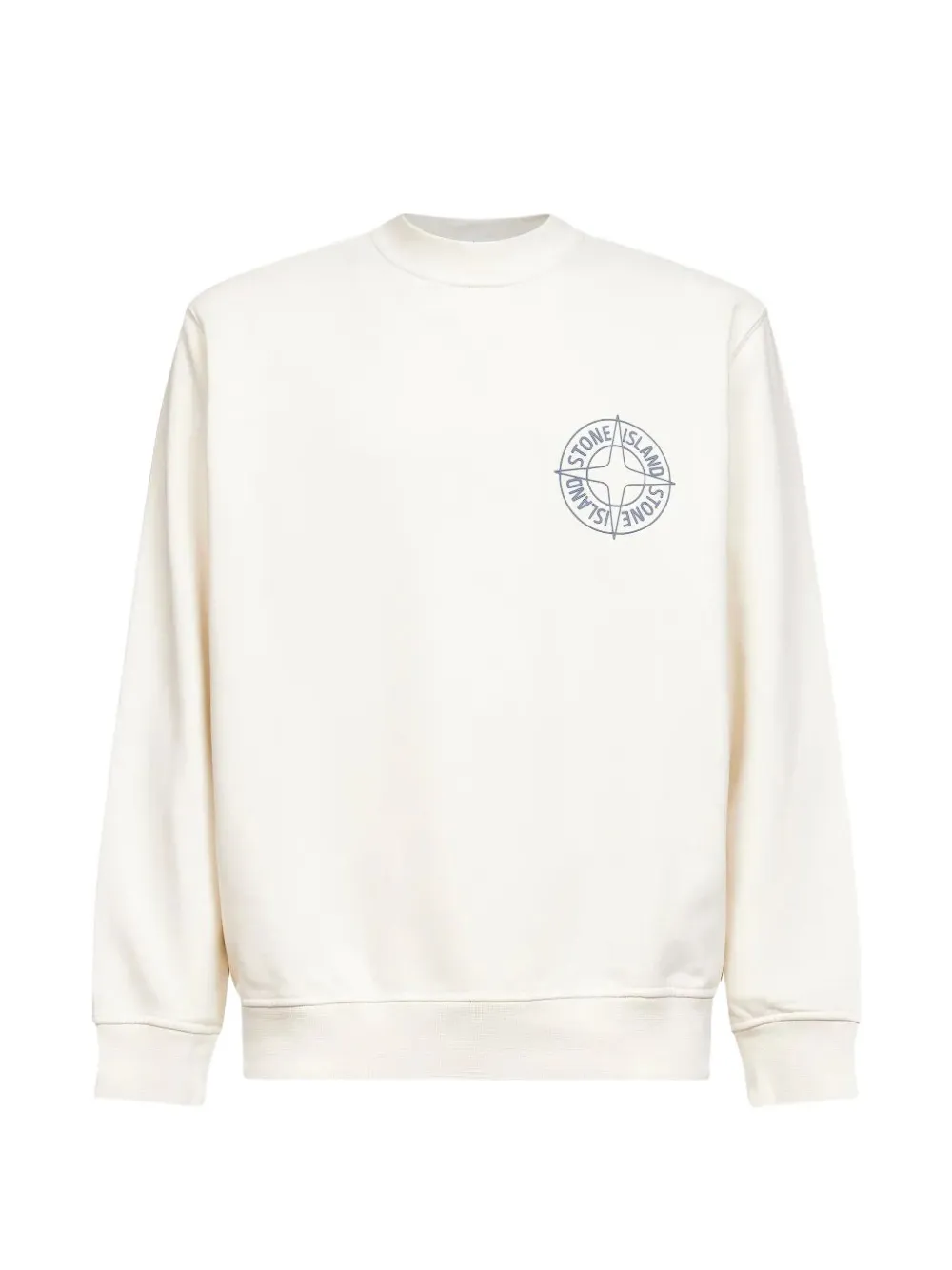 Stone Island embossed logo sweatshirt - Toni neutri