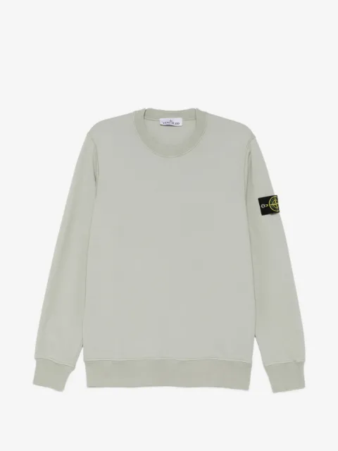 Stone Island sudadera con parche del logo