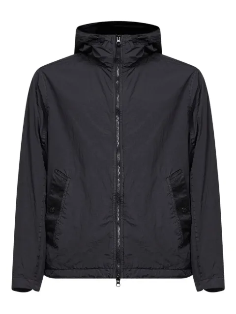 Stone Island blue hooded jacket