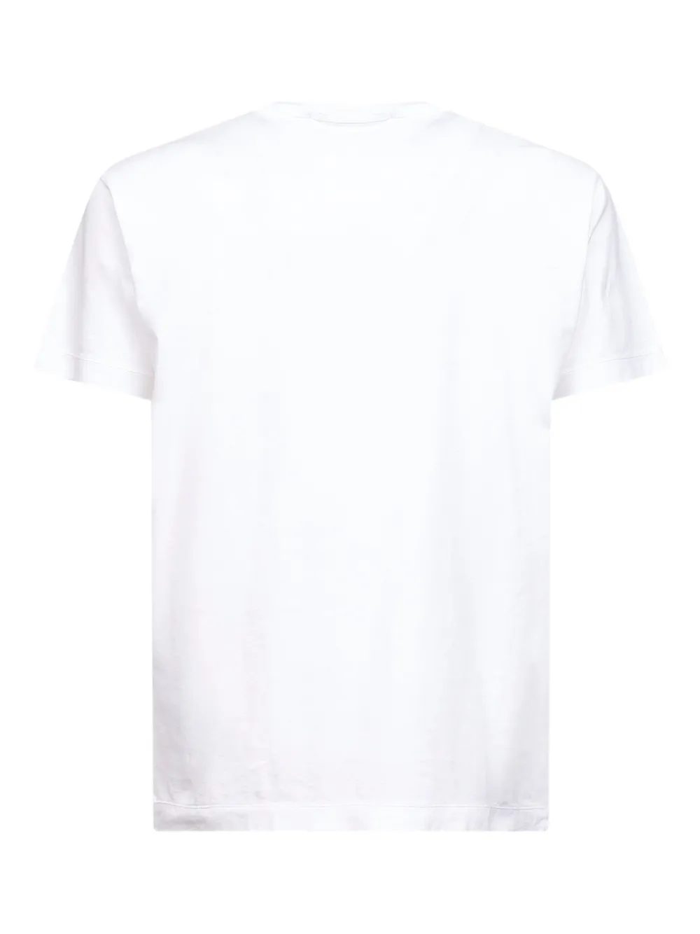 Stone Island logo-patch short-sleeve T-shirt - Wit