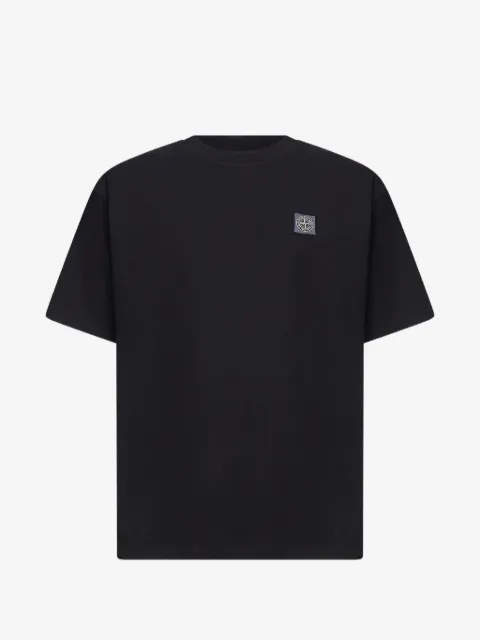 Stone Island playera con parche del logo