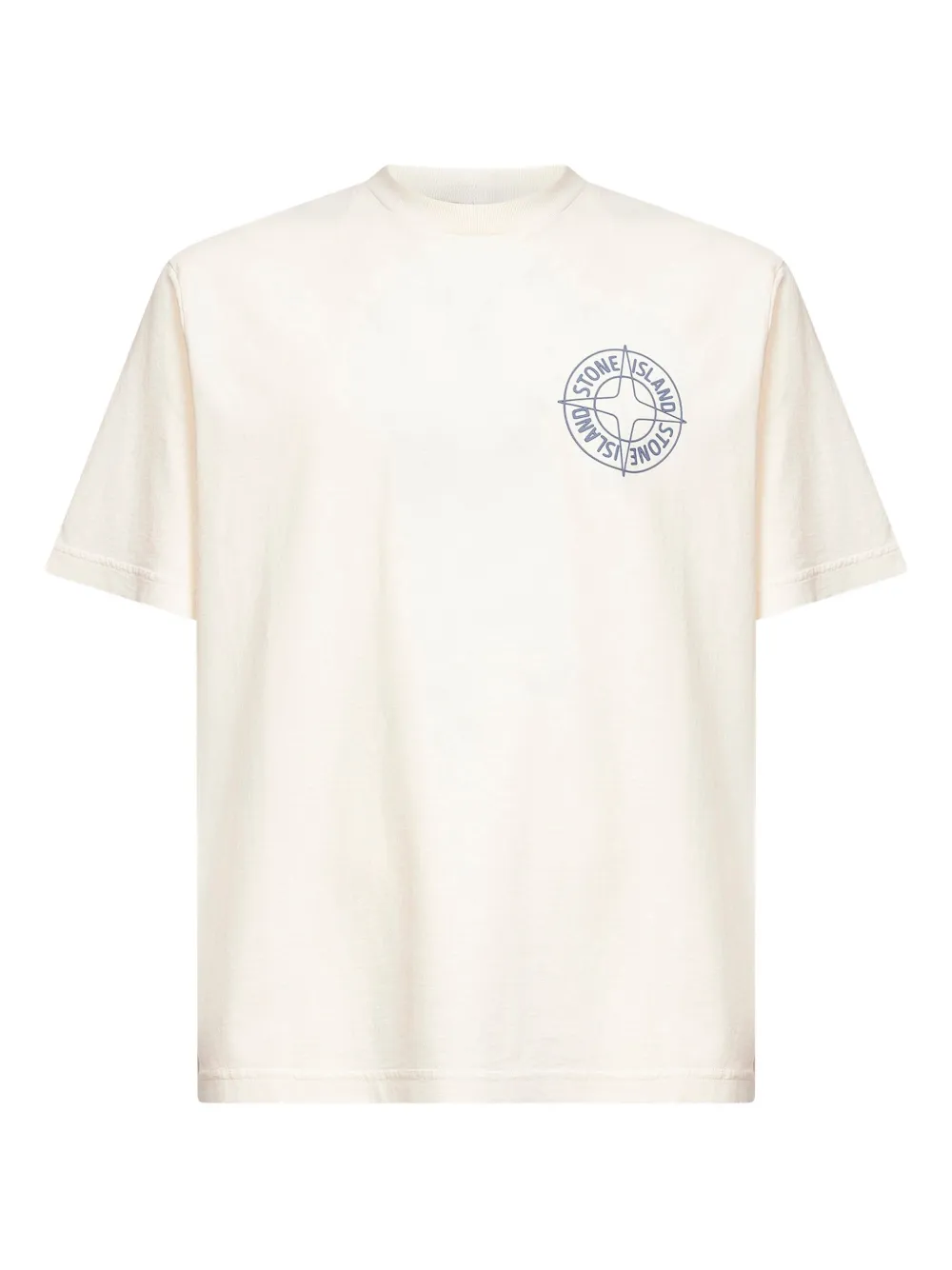 Stone Island playera de algodón con logo estampado | neutro | Image 1
