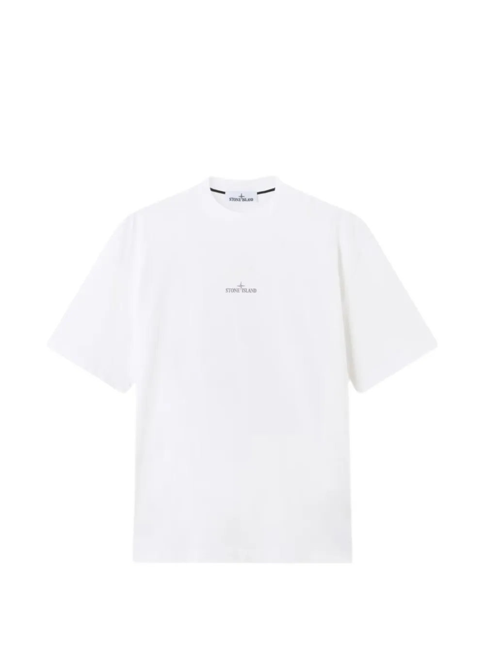 Stone Island logo-print cotton T-shirt - Toni neutri