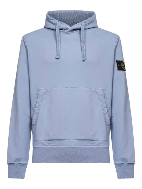 Stone Island drawstring kangaroo-pocket hoodie