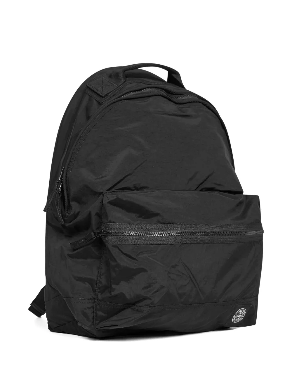  Stone Island Padded Zip-up Backpack - Black 