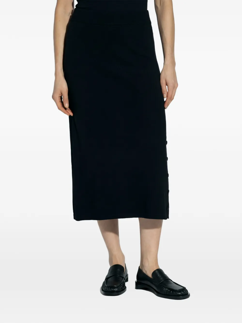  Jil Sander Black Skirt 
