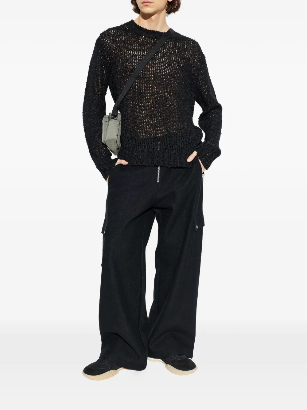 Jil Sander black sweater - Zwart