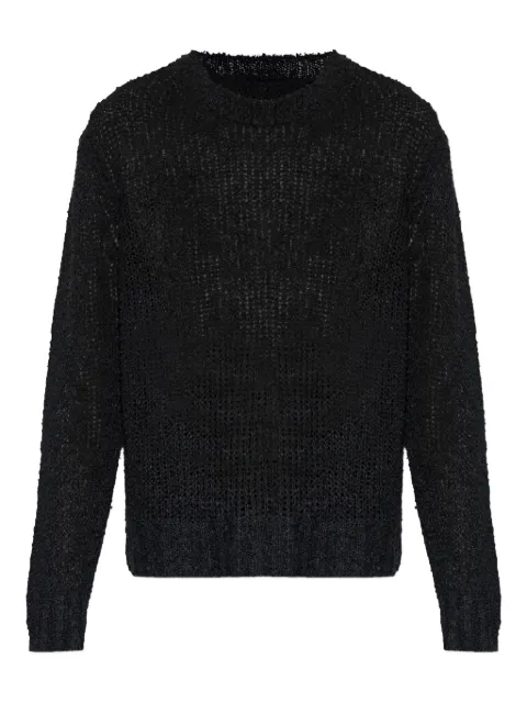 Jil Sander suéter negro