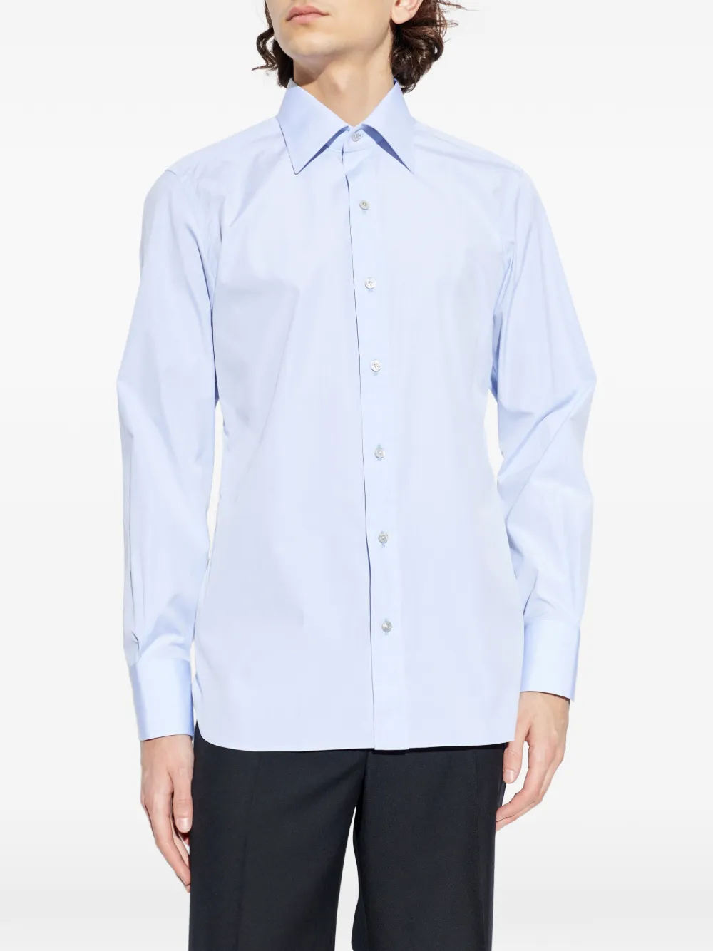  Tom Ford Buttoned Shirt - Blue 
