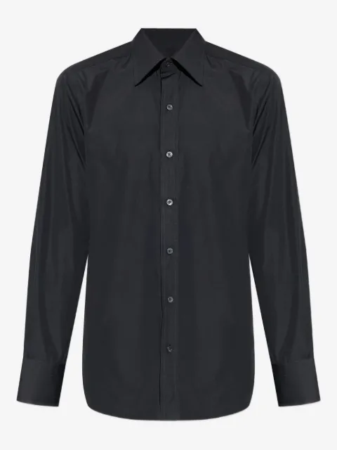 TOM FORD chemise à boutonnière sur le devant